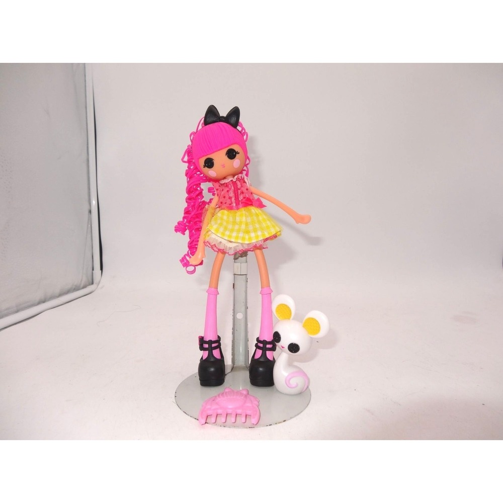 Lalaloopsy Girls Doll Crumbs Sugar Cookie w/Pet Mouse‎ & Comb